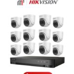 Paket Hikvision HD Camera 12 Kamera + Pasang