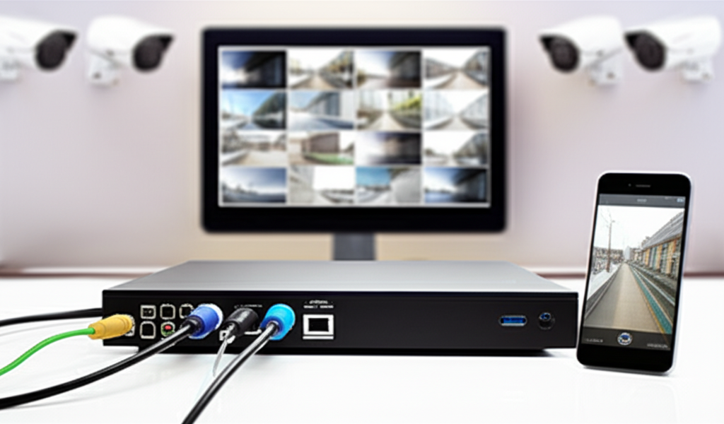 Fungsi DVR CCTV - ilustrasi pengawasan CCTV