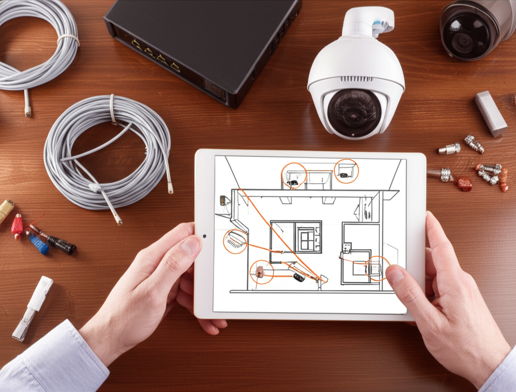 Persiapan sebelum pasang CCTV - ilustrasi pengawasan CCTV