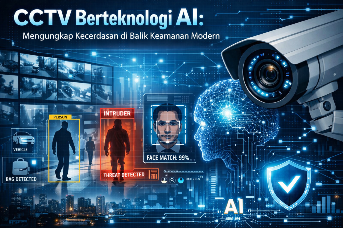 CCTV berteknologi AI - ilustrasi pengawasan CCTV