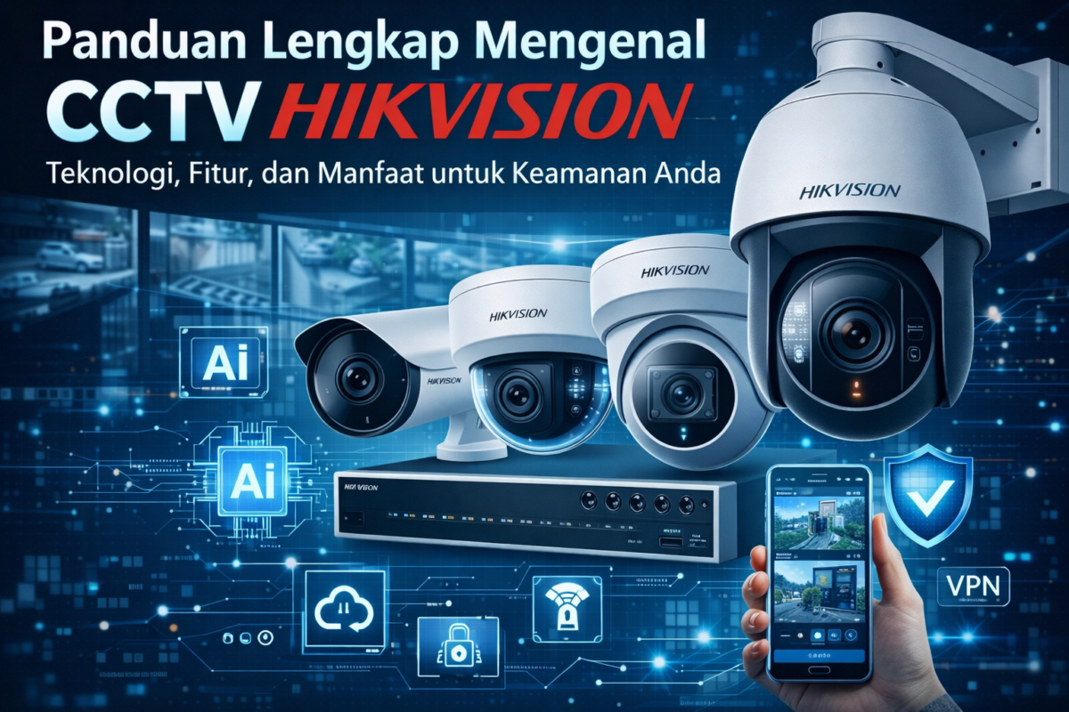 CCTV Hikvision - ilustrasi pengawasan CCTV