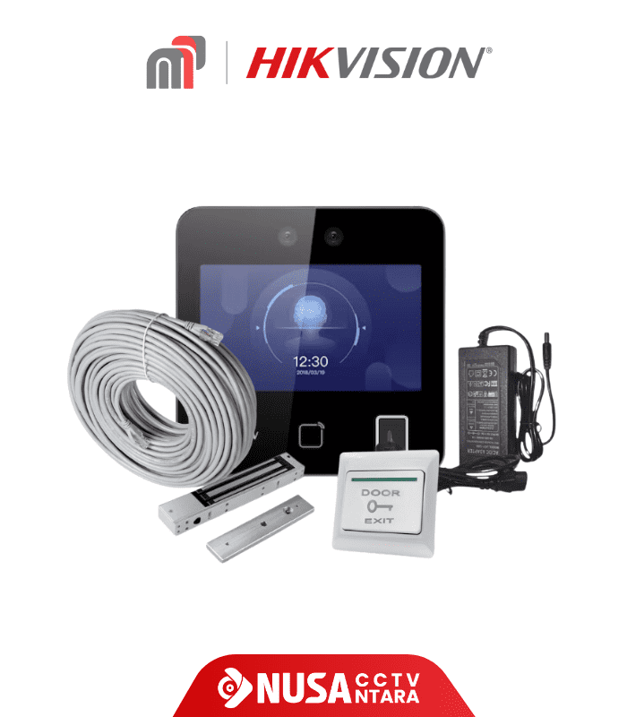 Paket Akses Door - Face Recognition, Fingerprints, Card - Gambar 1